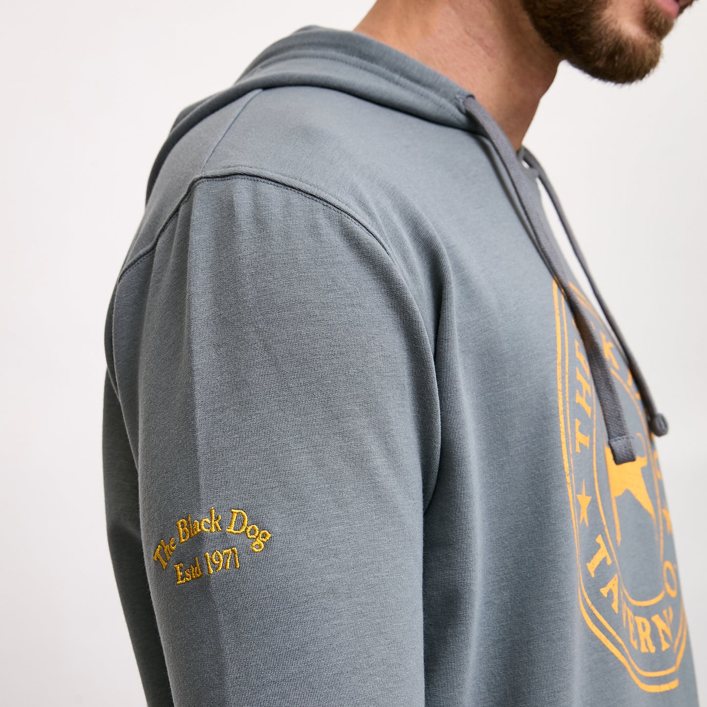 Adult Black & Gold Hoodie plus free gift