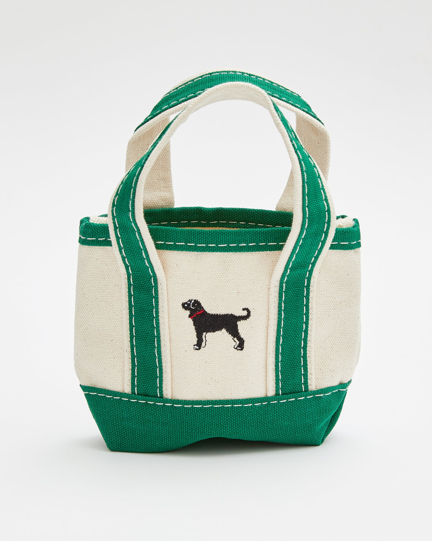 Black Dog Mini Boat Tote
