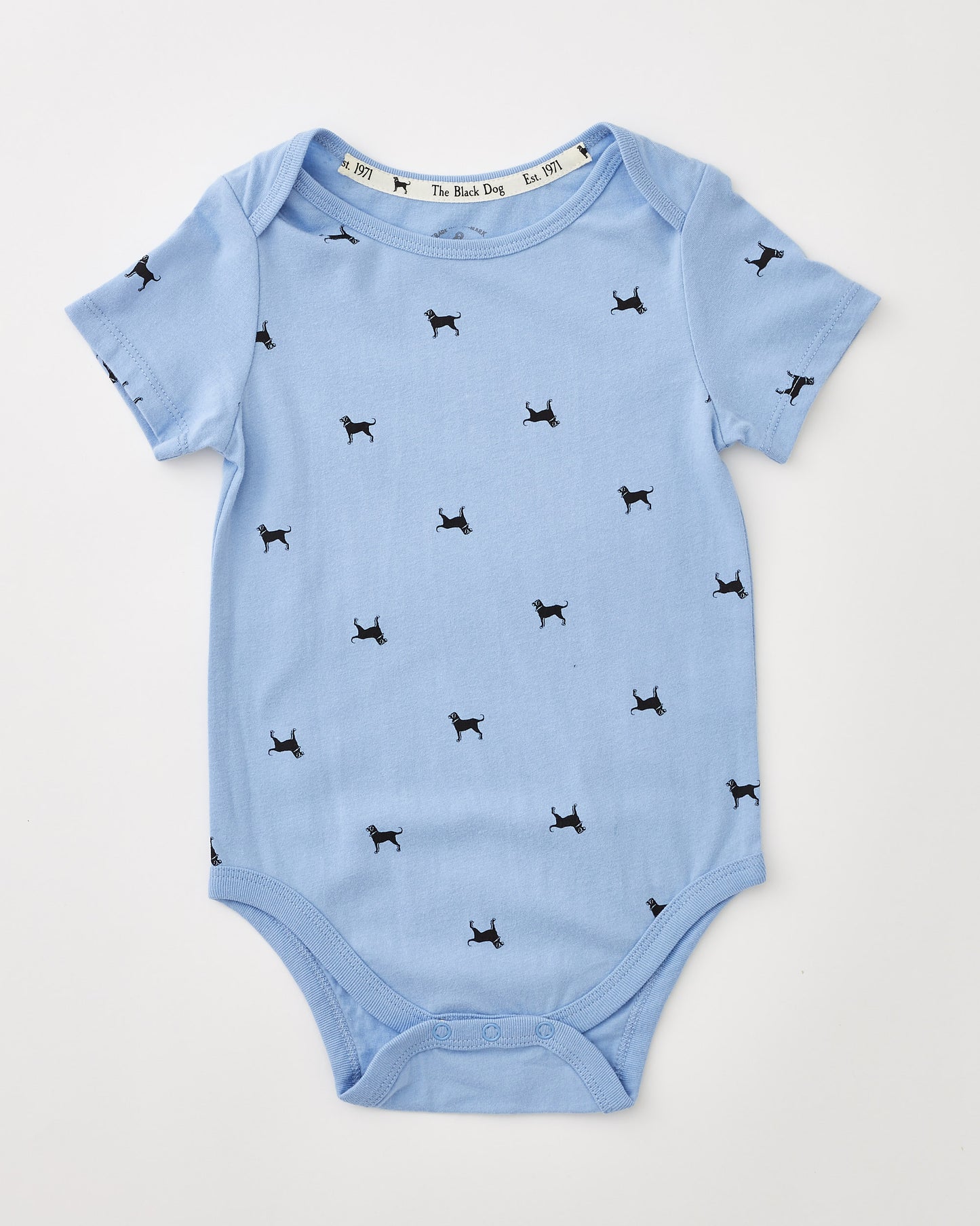 Lil Kids Mini Dog Print Onesie