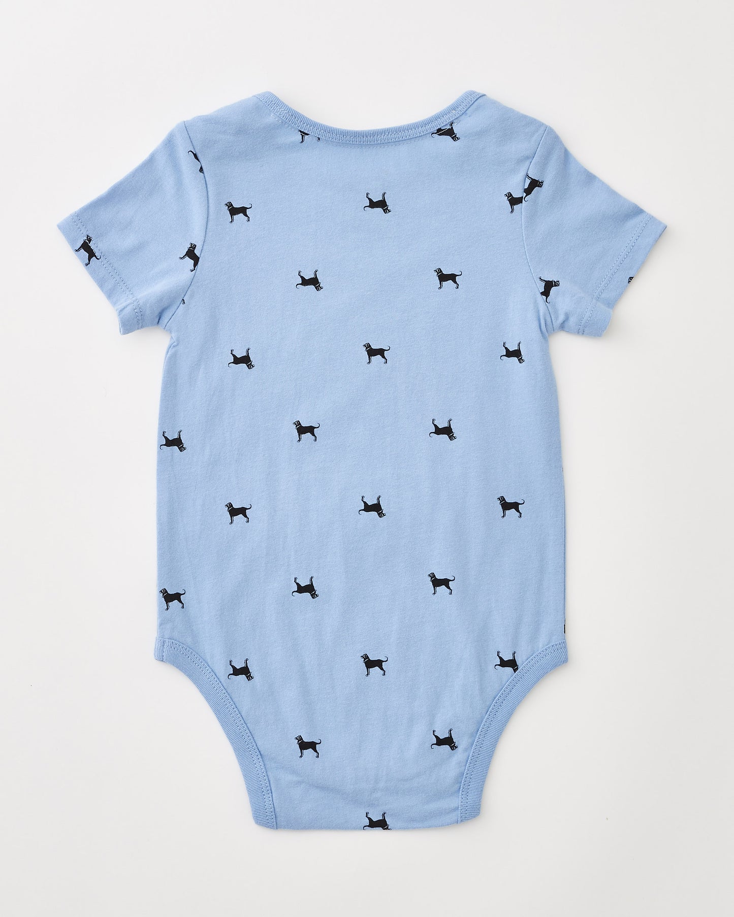 Lil Kids Mini Dog Print Onesie