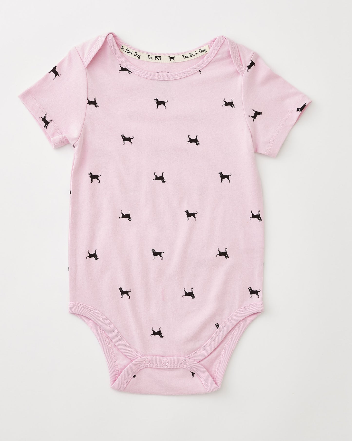 Lil Kids Mini Dog Print Onesie