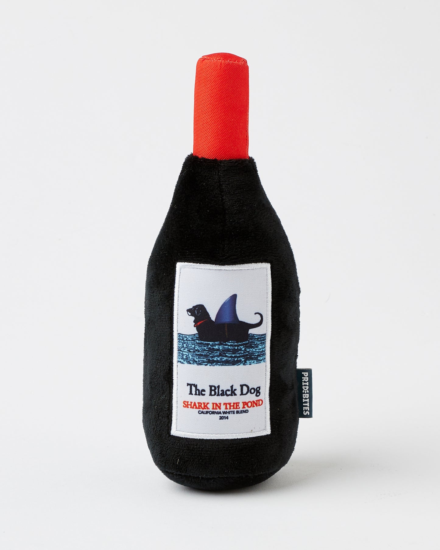 Wine Bottle Plush Dog Toy