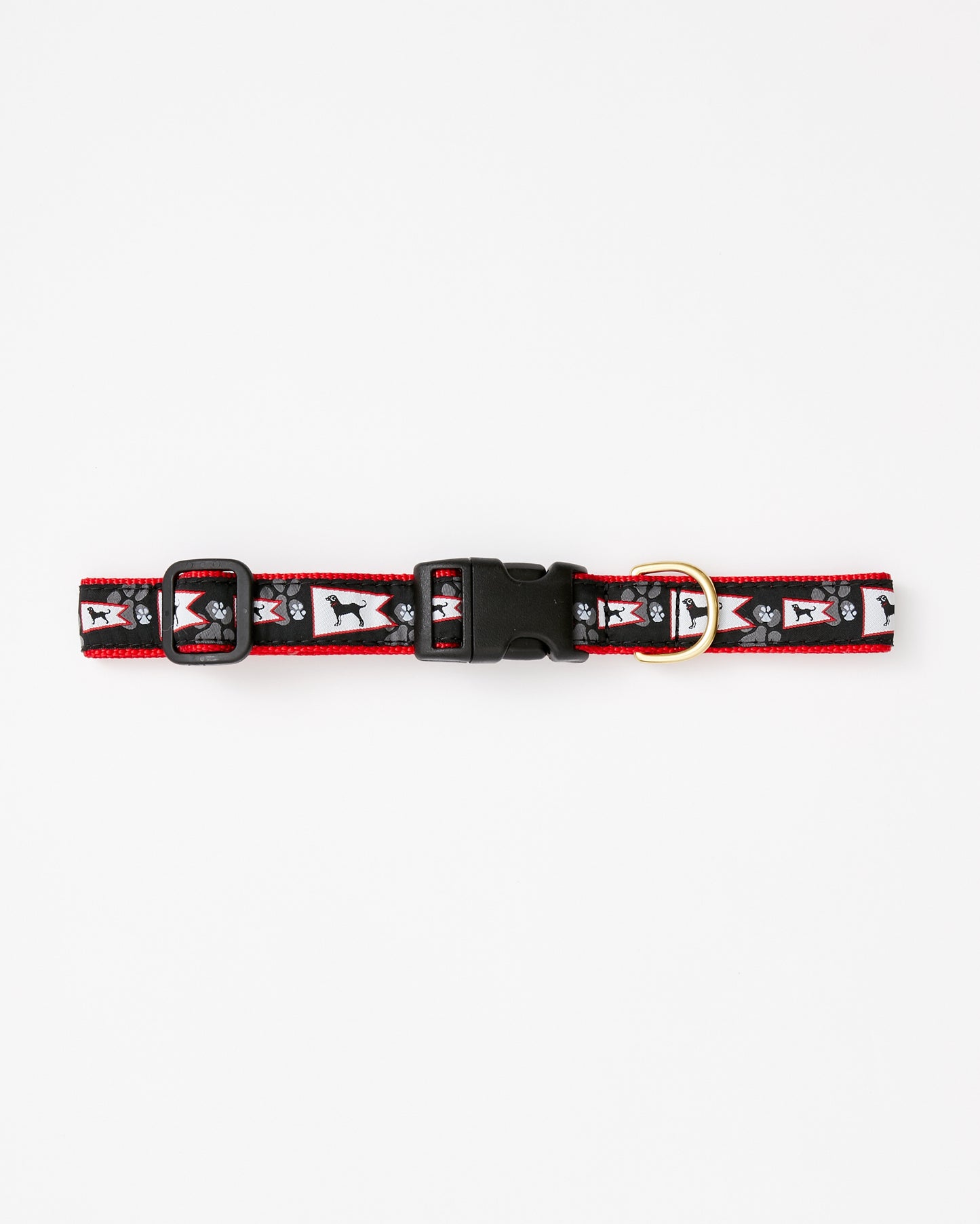 Black Dog Burgee Dog Collar