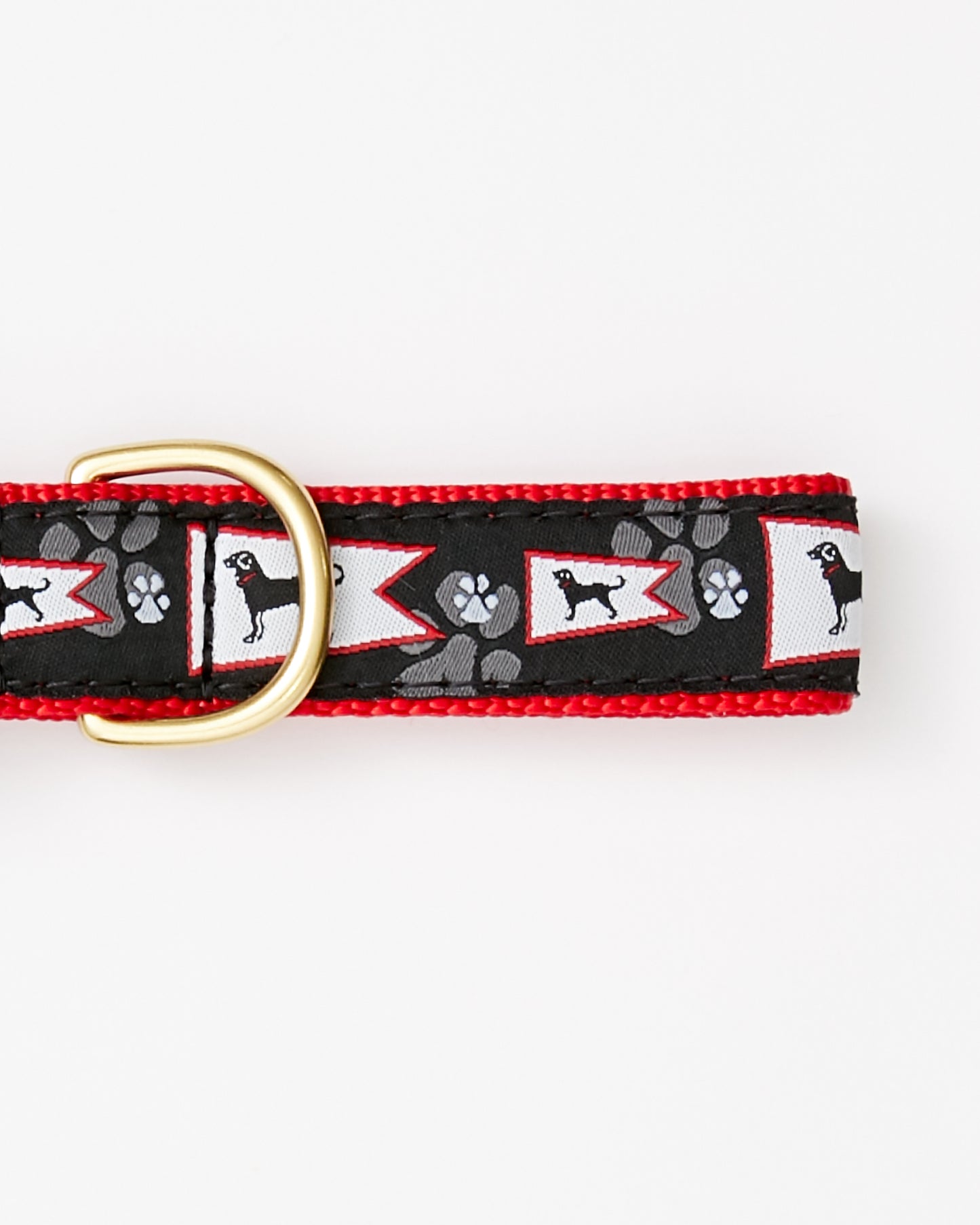 Black Dog Burgee Dog Collar