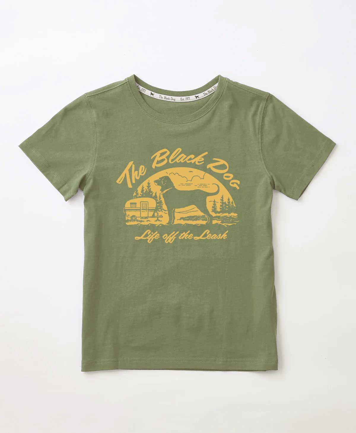 Kids Happiest Camper Shortsleeve Tee