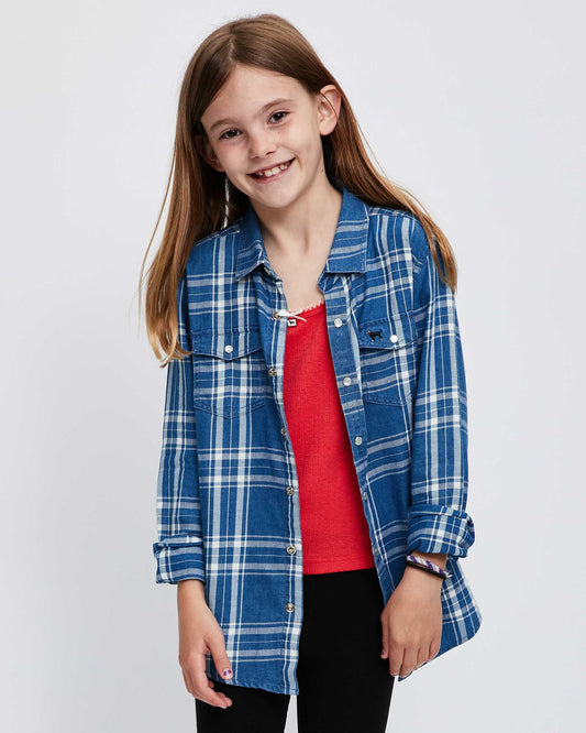 Kids Swift Plaid Longsleeve