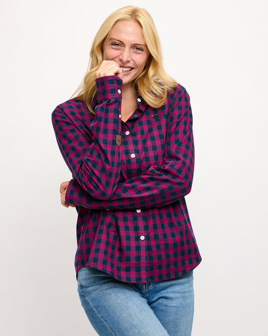Ladies Tisbury Flannel Shirt