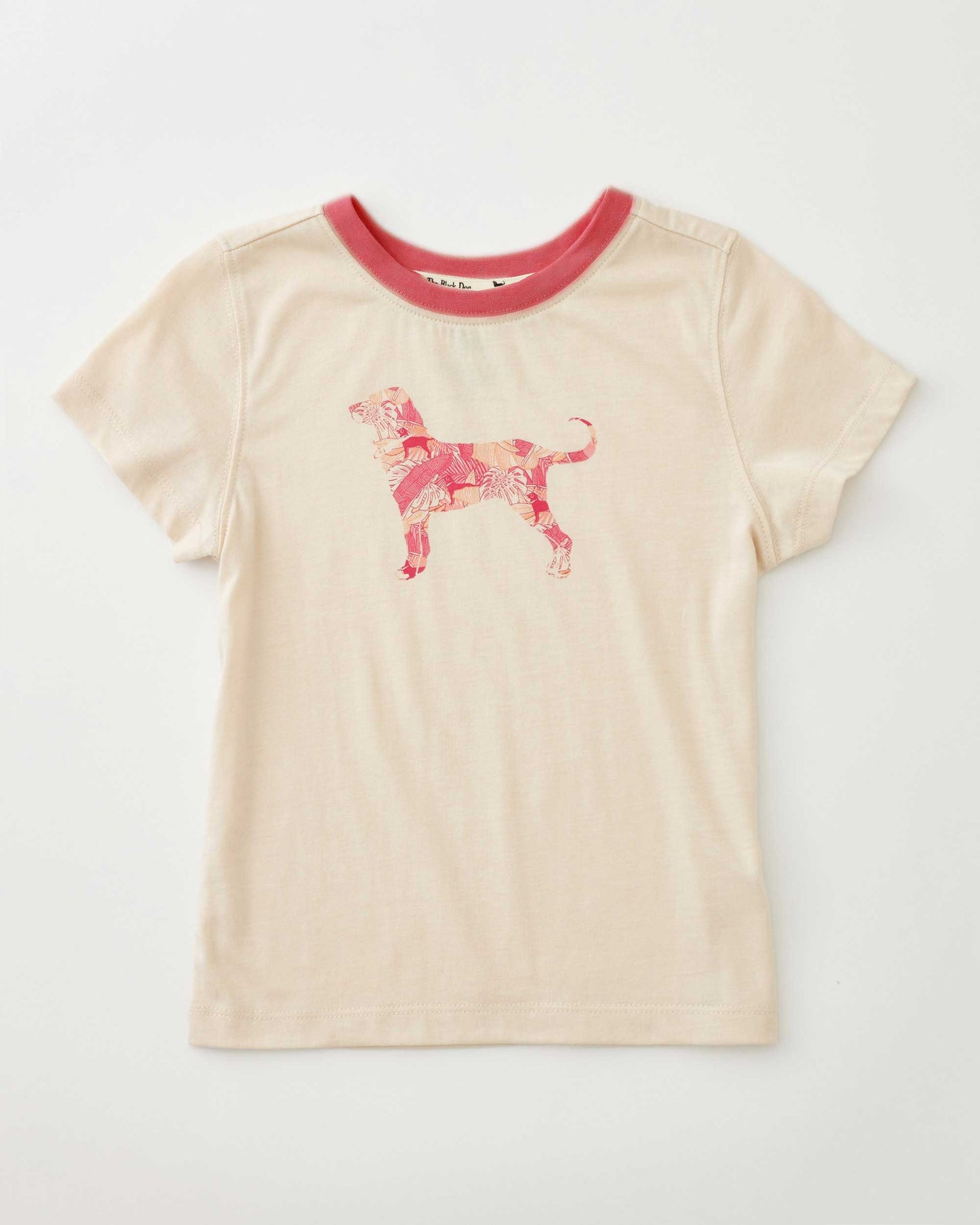 Lil Kids Tropics Ringer Tee