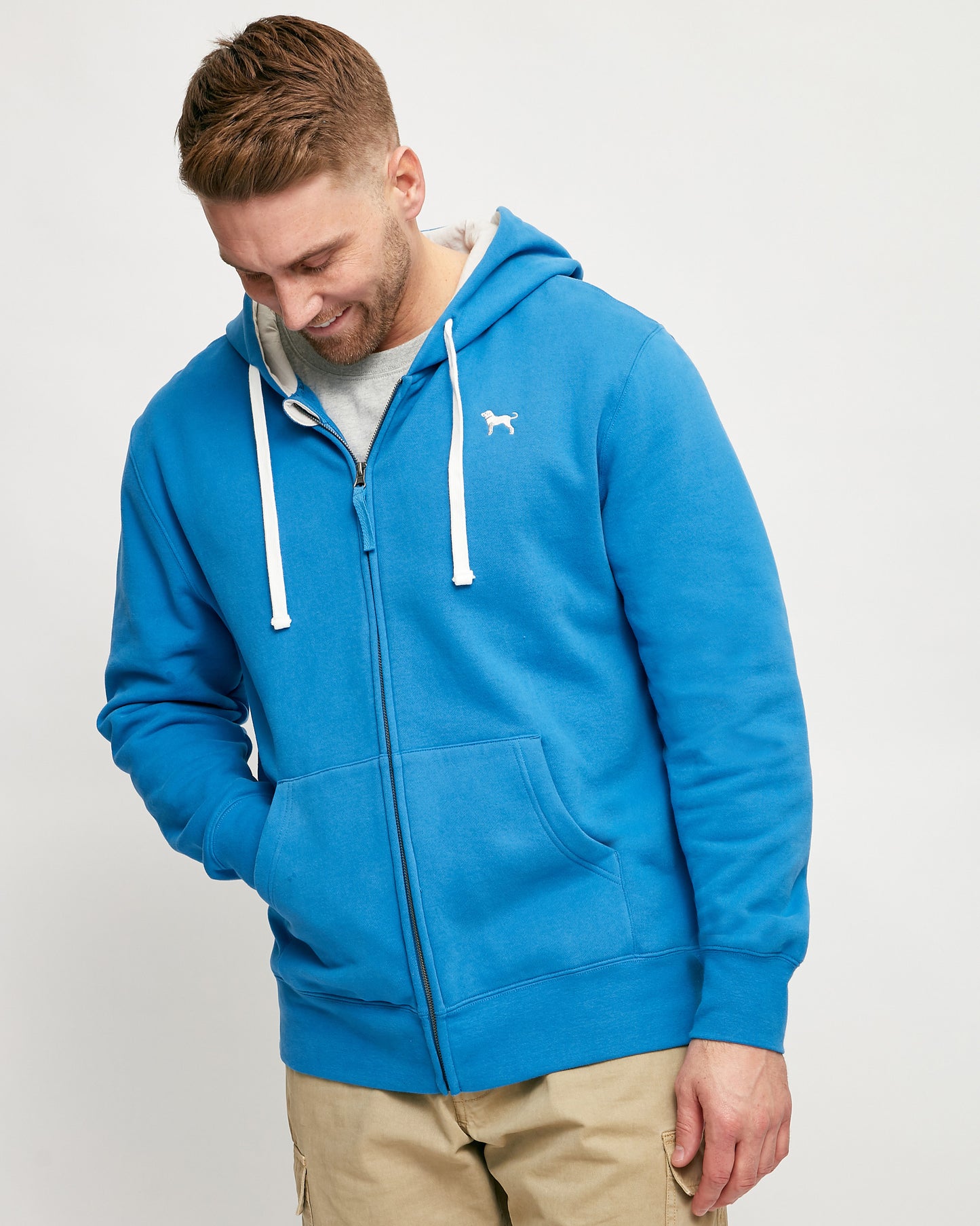 Mens Finnigans Full Zip Hoodie Sweatshirt
