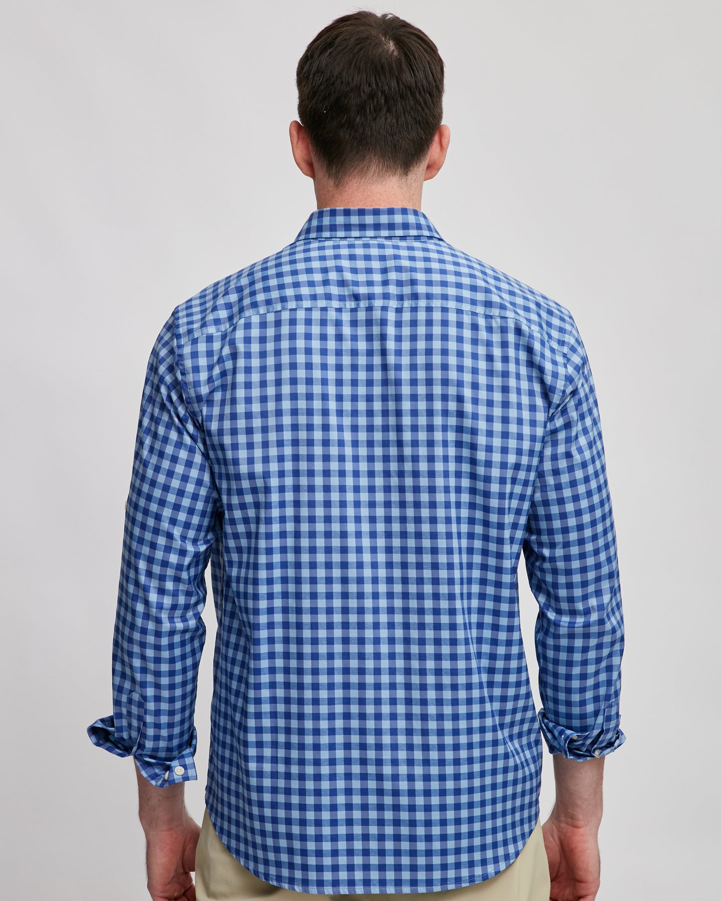 Mens Gulf Check Longsleeve Shirt