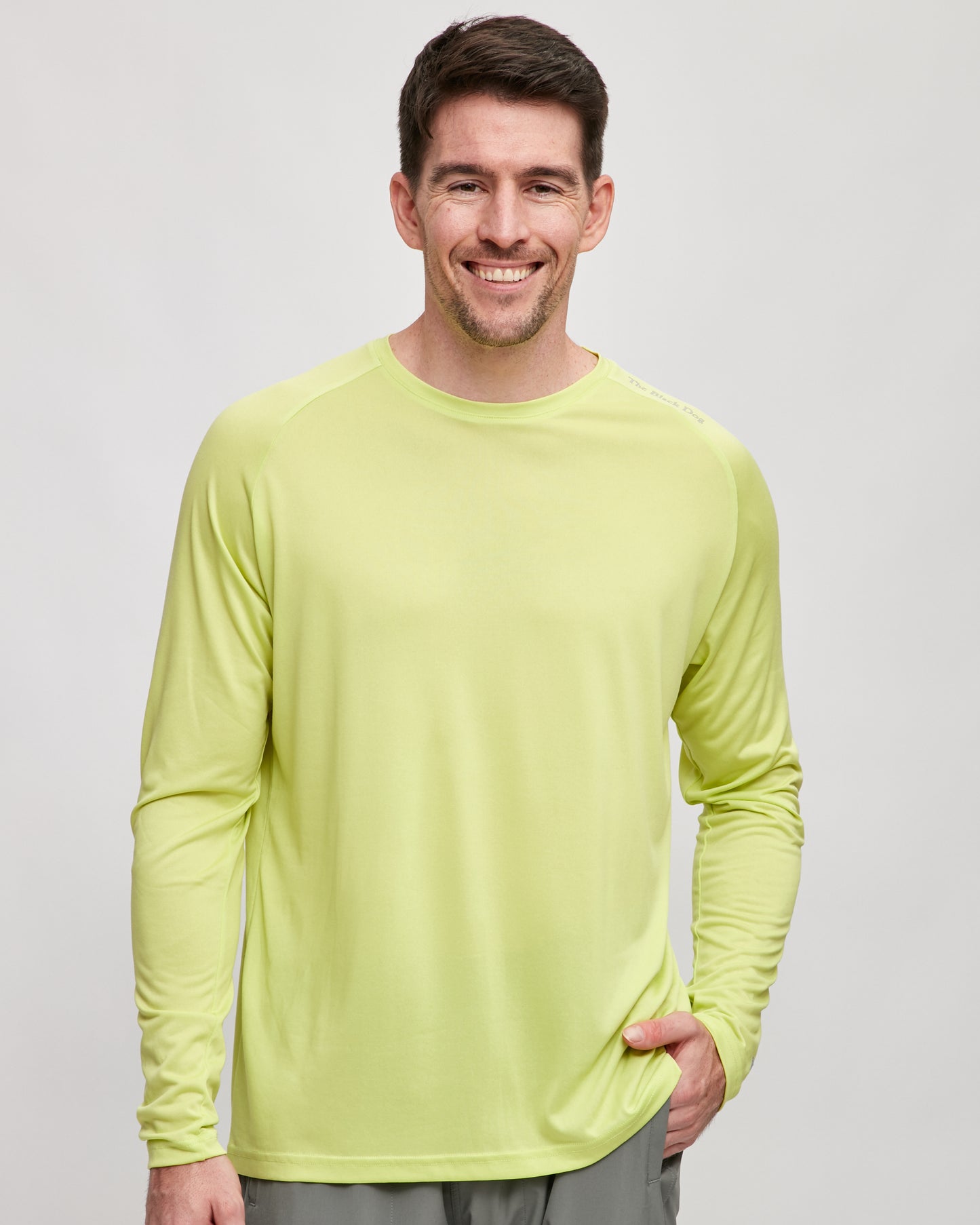 Mens Pier Longsleeve Tech Tee