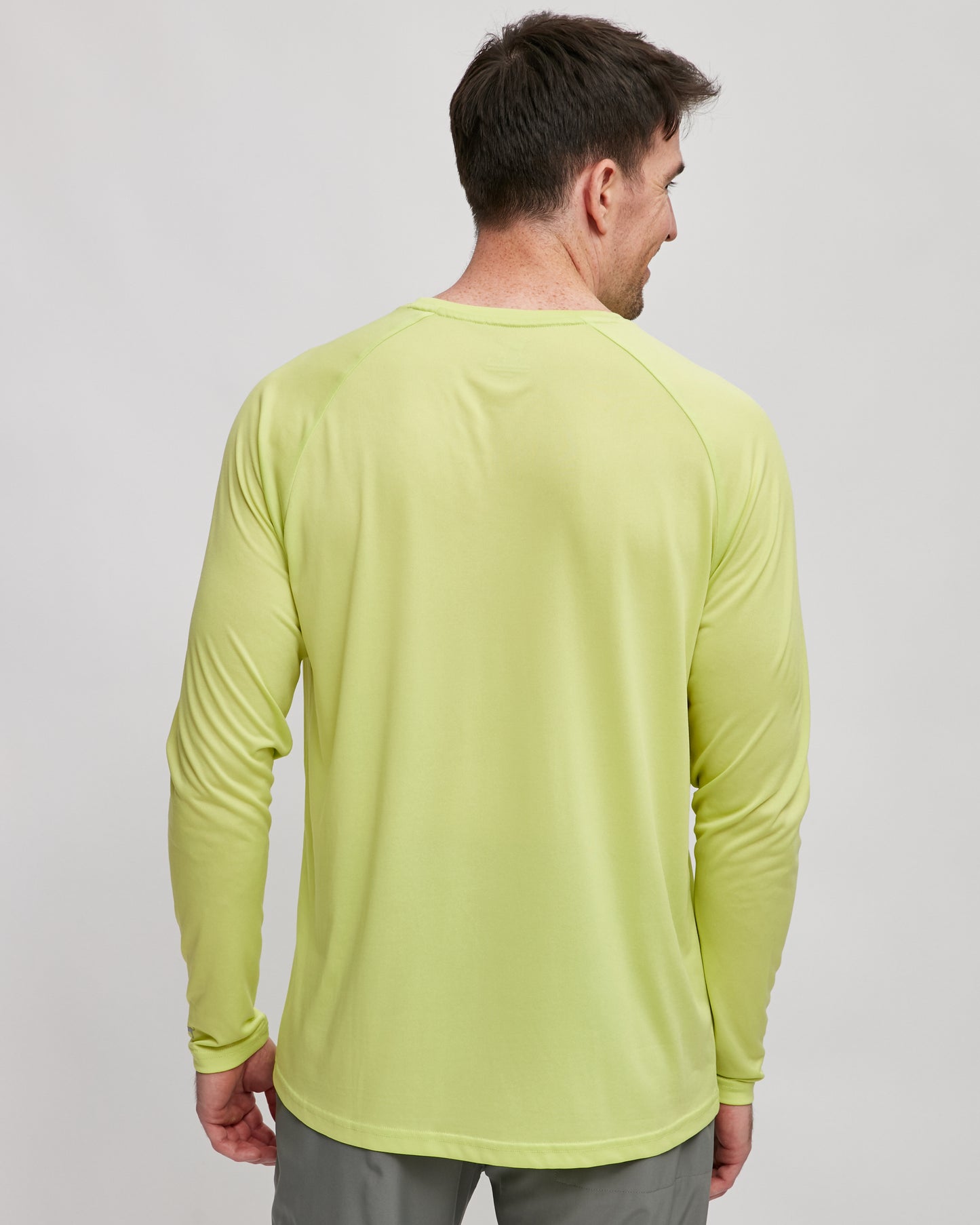 Mens Pier Longsleeve Tech Tee