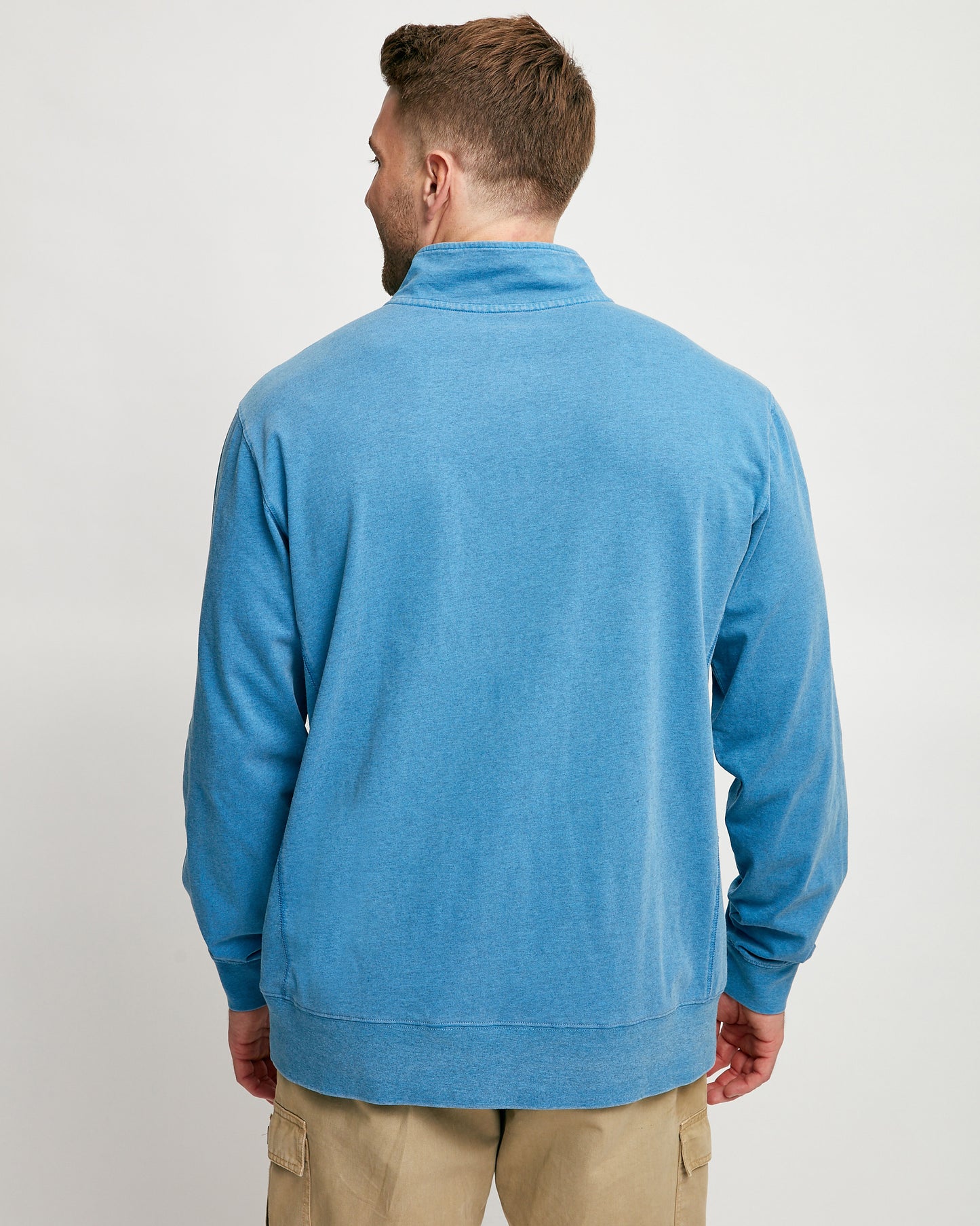 Mens Quarter Zip Cadet