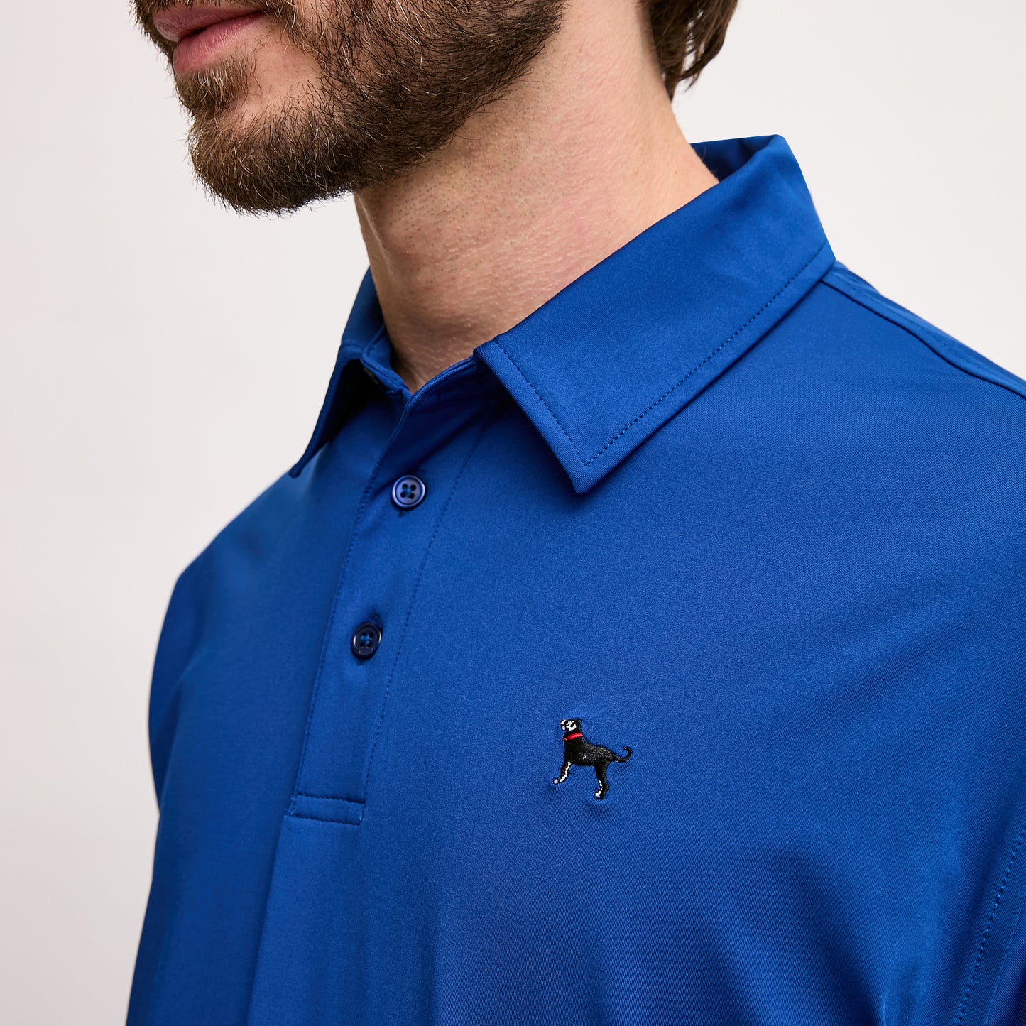 Mens Above Board Shortsleee Tech Polo