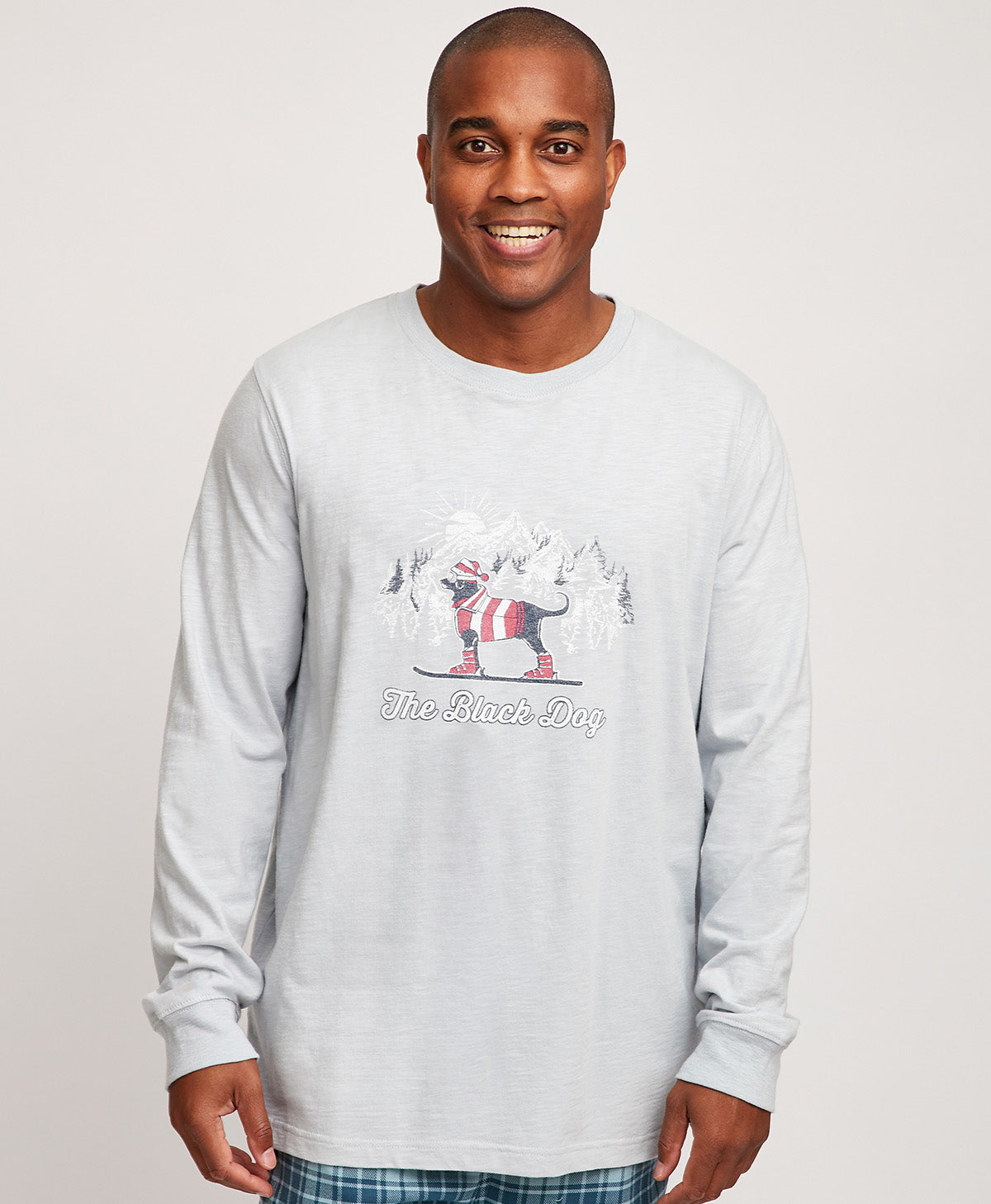 Men’s Longsleeve One More Run Slub Tee – The Black Dog