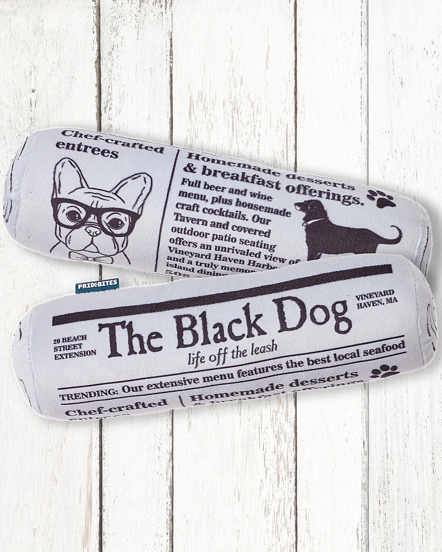 Black Dog Fleece Newspaper