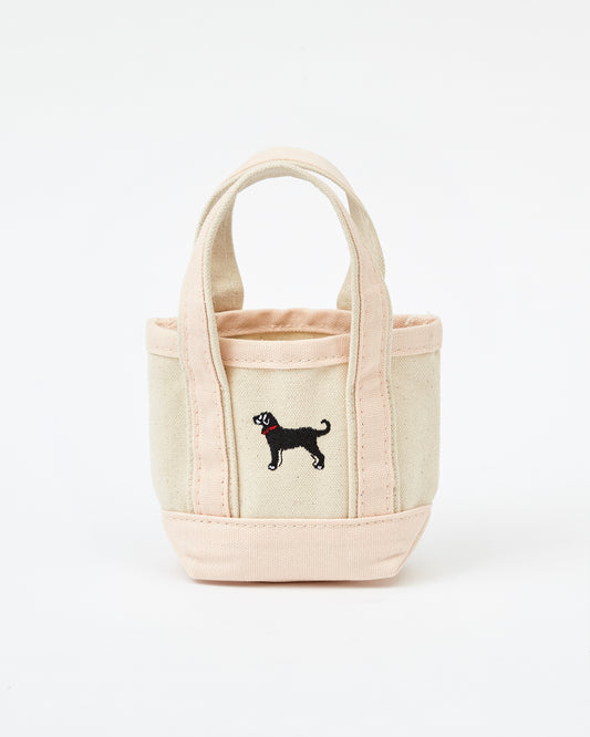 Black Dog Mini Boat Tote