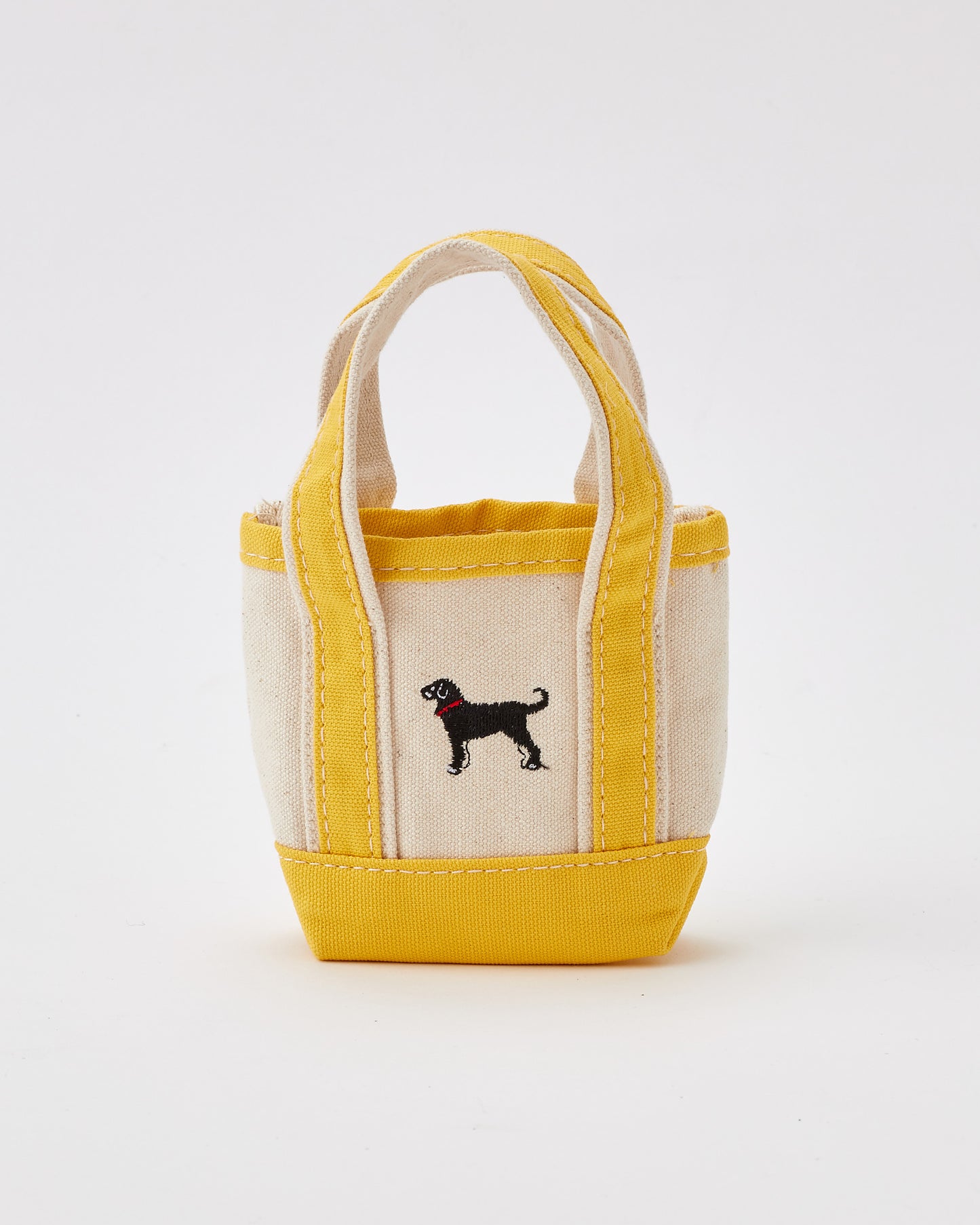 Black Dog Mini Boat Tote