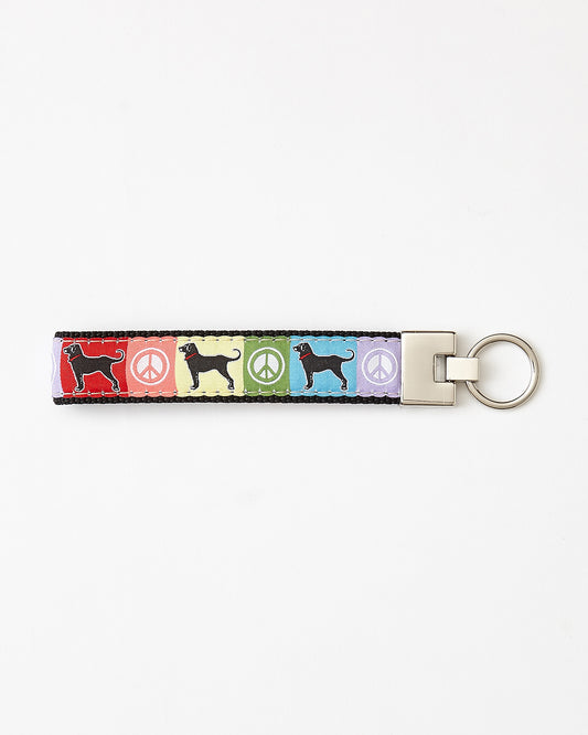 Peace Out Keychain