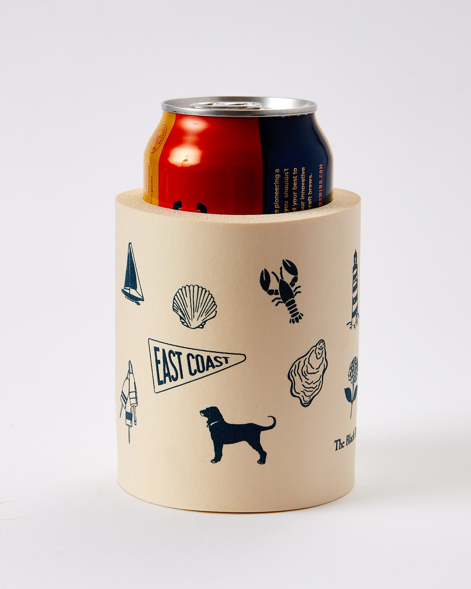 East Coast Icons Can Koozie – The Black Dog