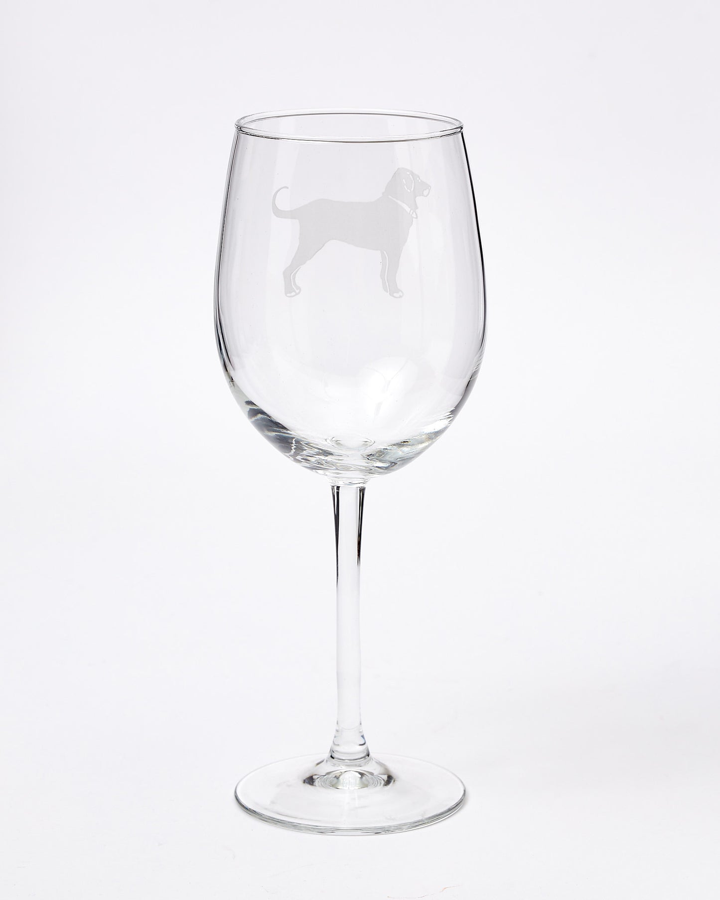 Etched Wine Glass 16oz