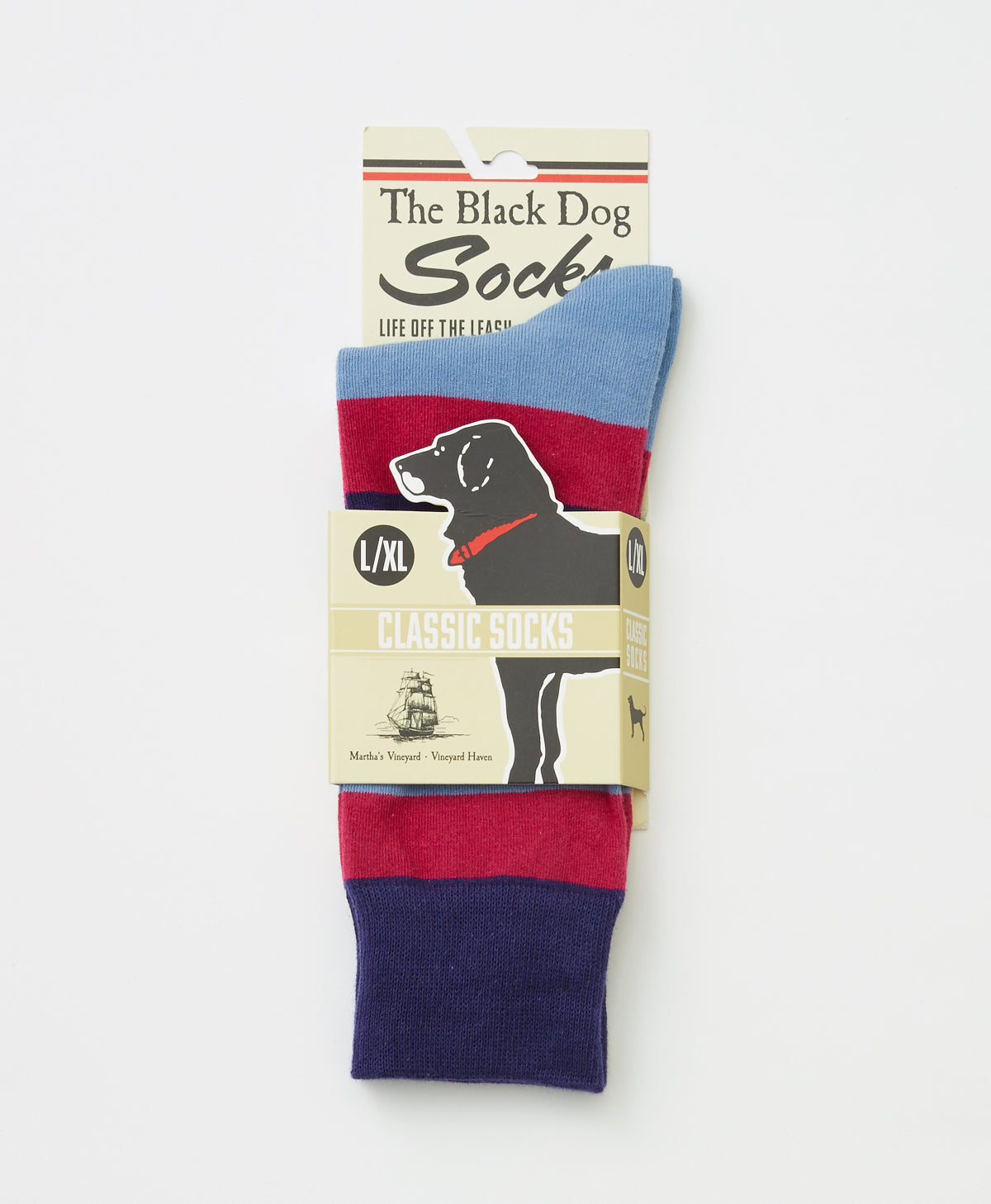 Awning Stripe Crew Sock