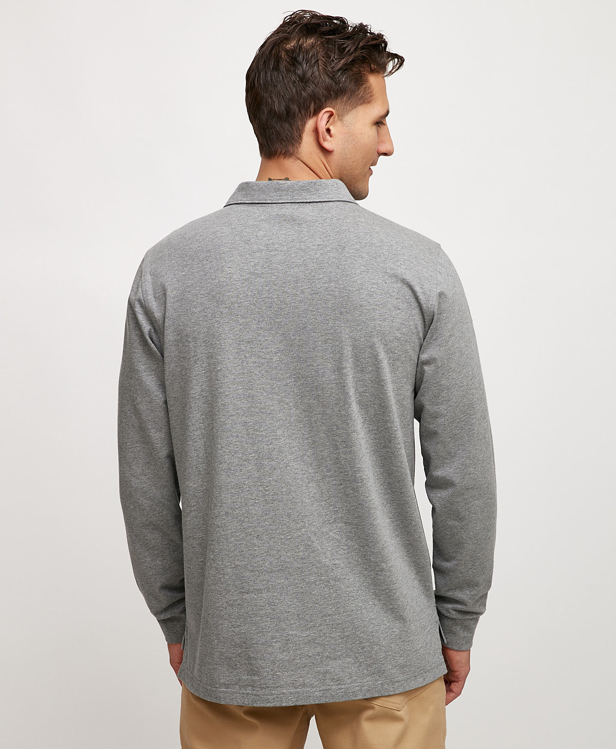 Mens Longsleeve Peninsula Polo