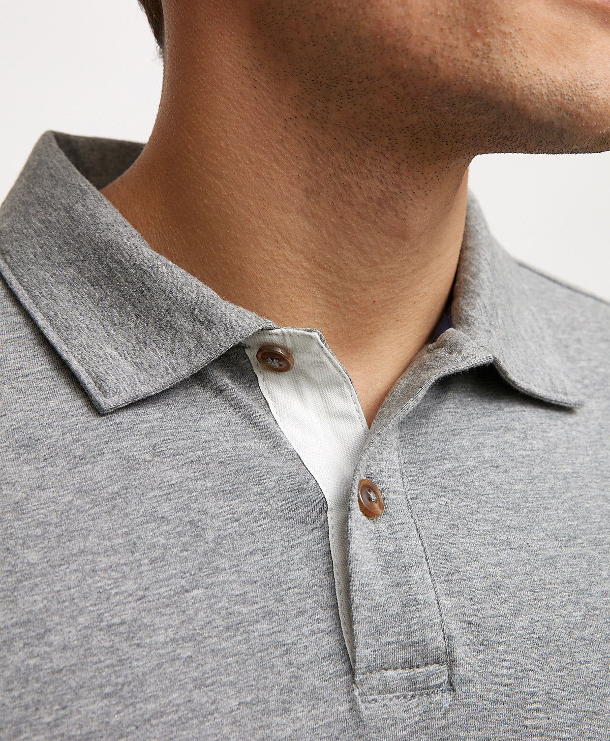 Mens Longsleeve Peninsula Polo