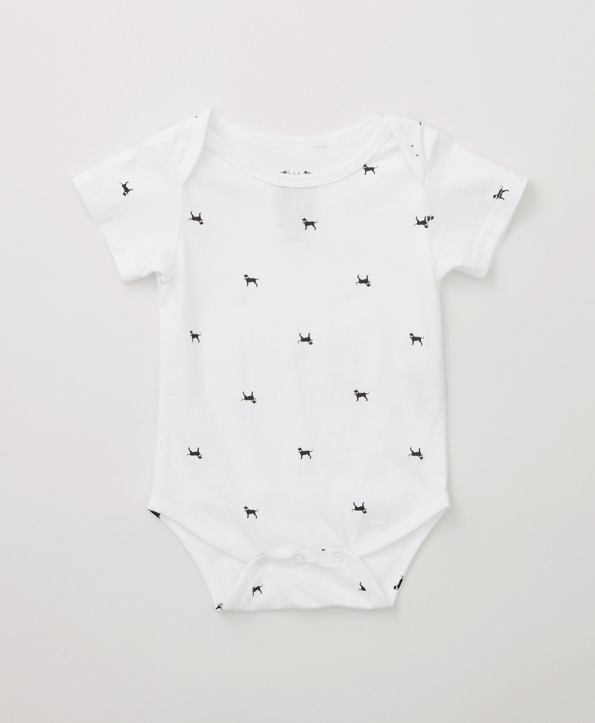 Lil Kids Mini Dog Print Onesie