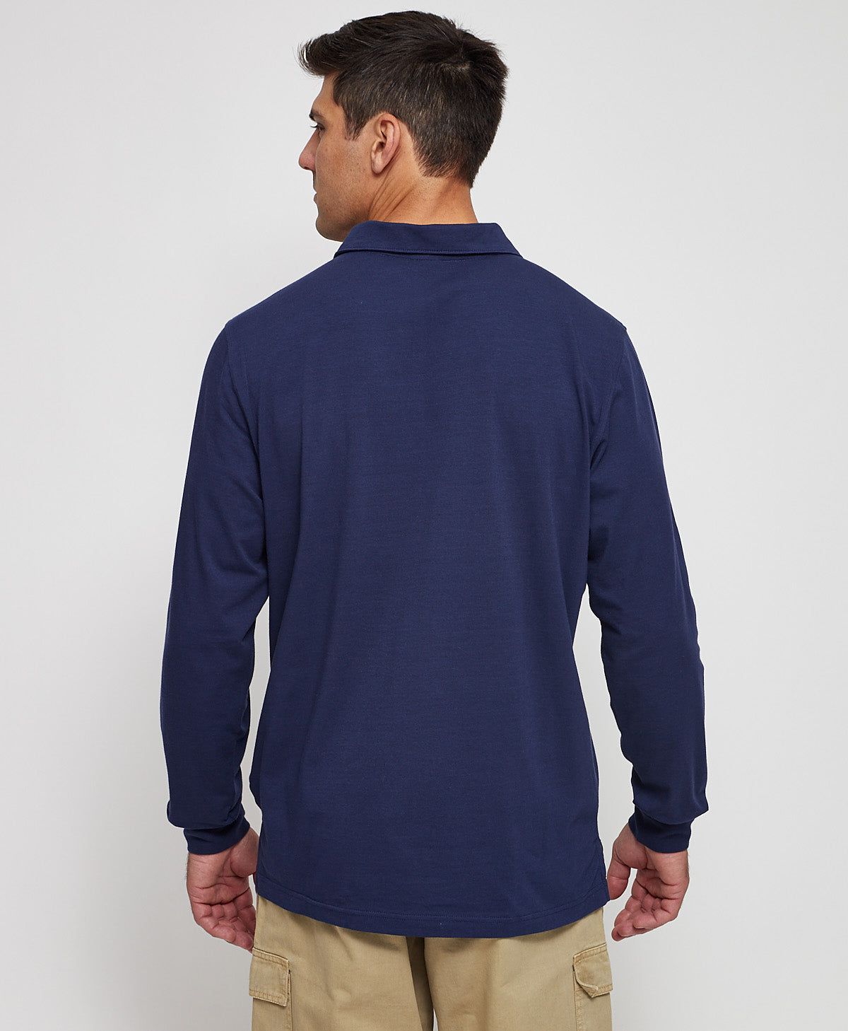 Mens Longsleeve Peninsula Polo