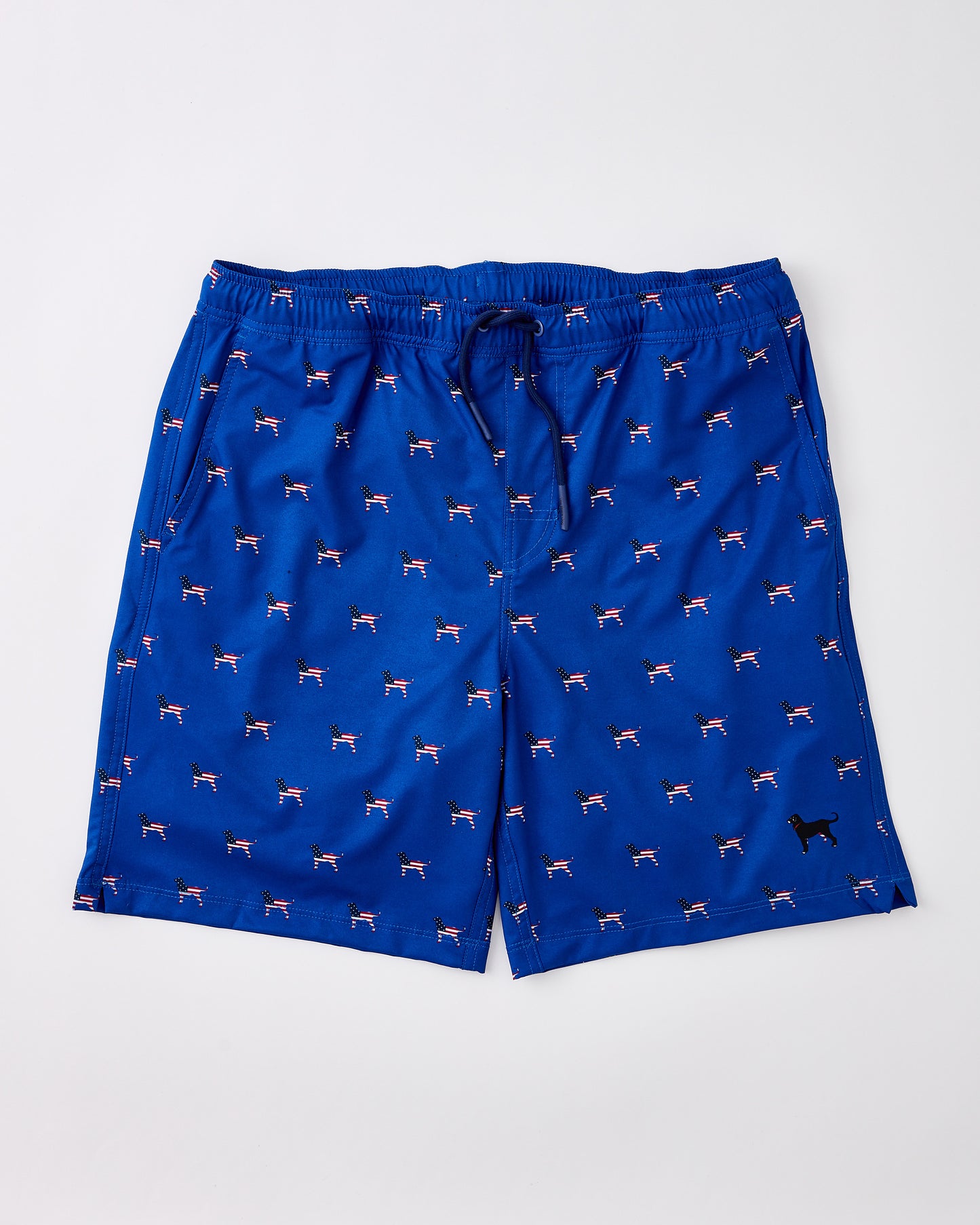 Boys Black Dog USA Swim Trunk