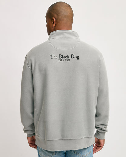 Mens Applique Fisherman Sweatshirt