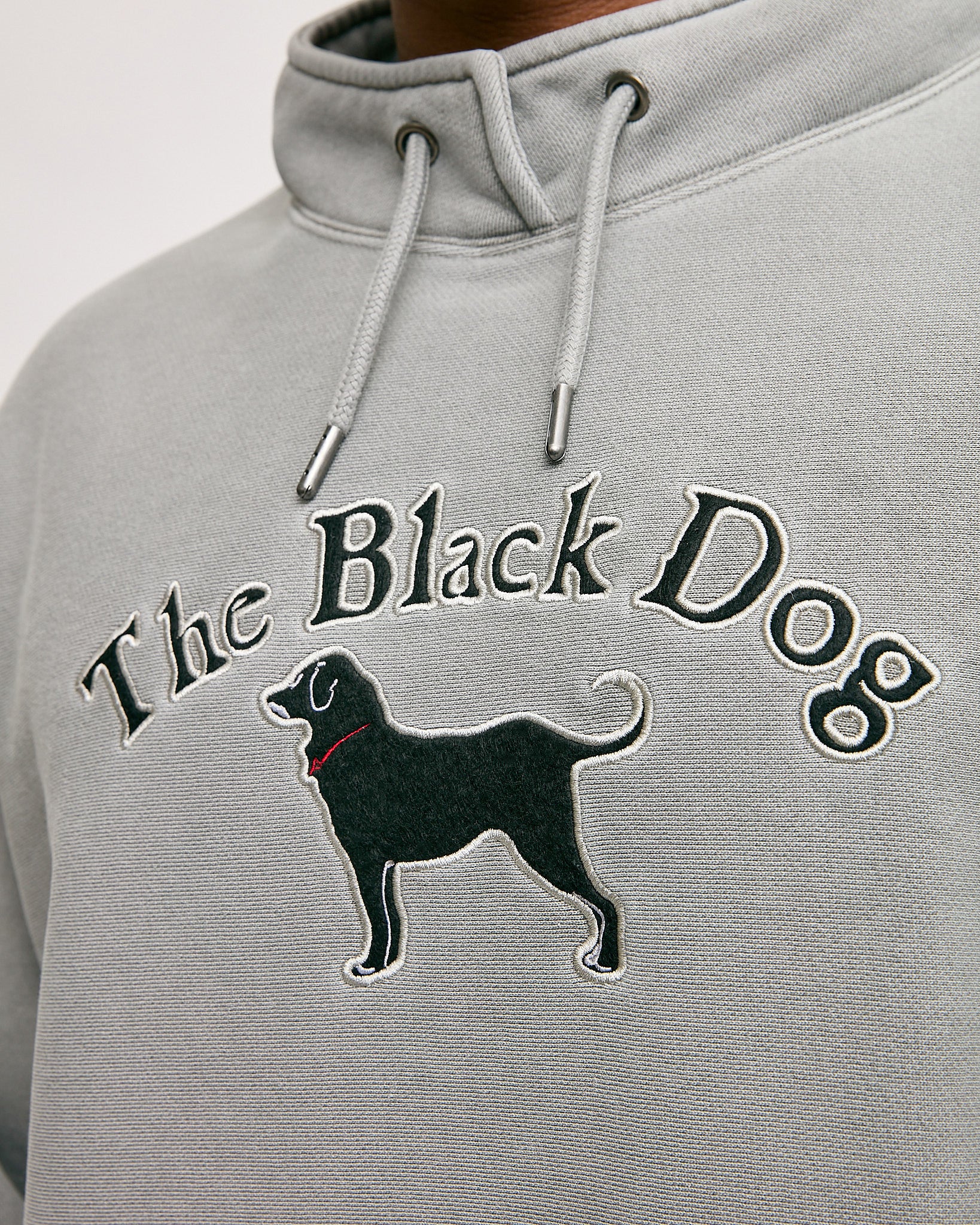 Mens Applique Fisherman Sweatshirt – The Black Dog