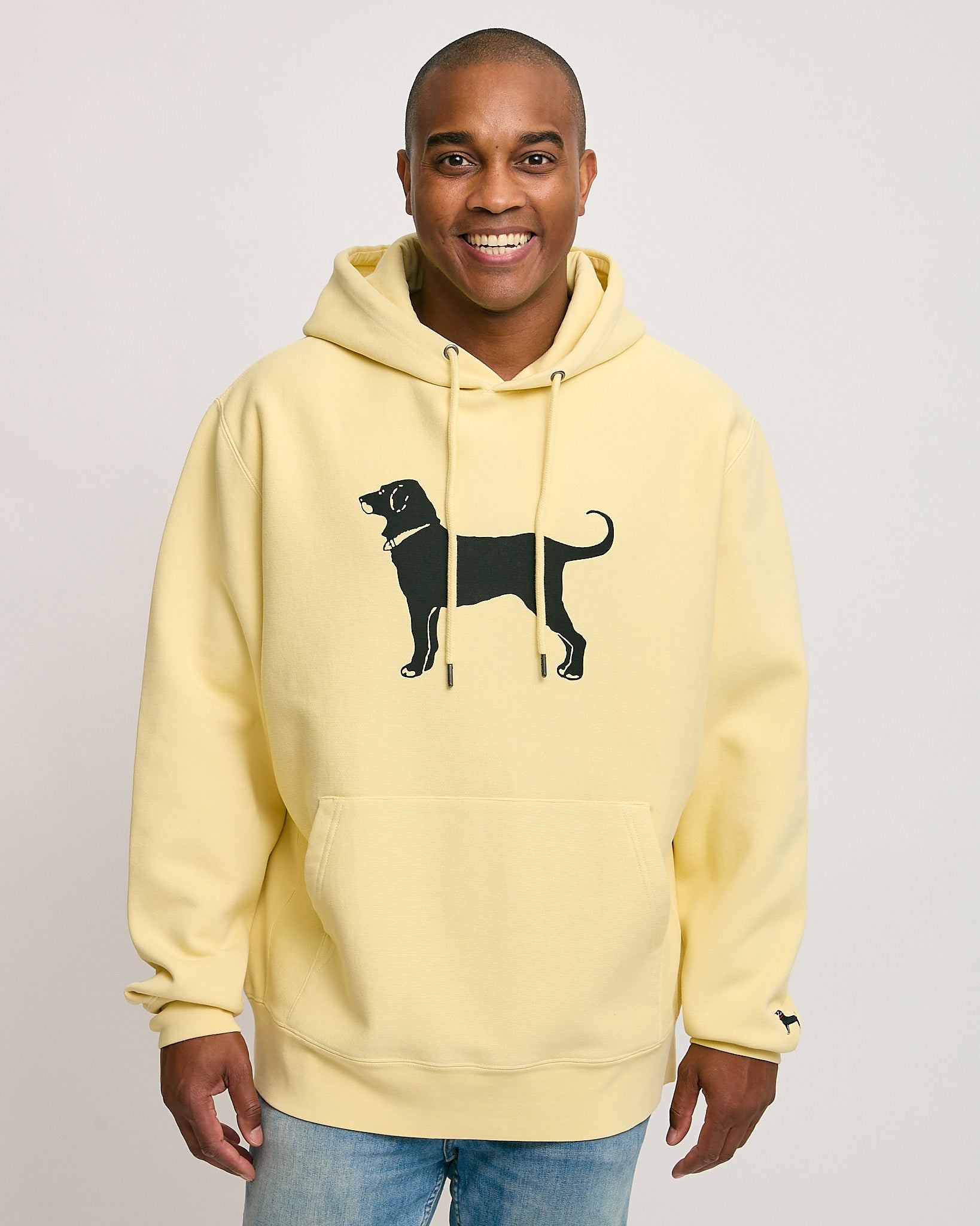 The Black Dog Hoodie パーカー グレー Men's Rare Vintage The Black Dog Heavy Cotton Gray Hoodie SZ