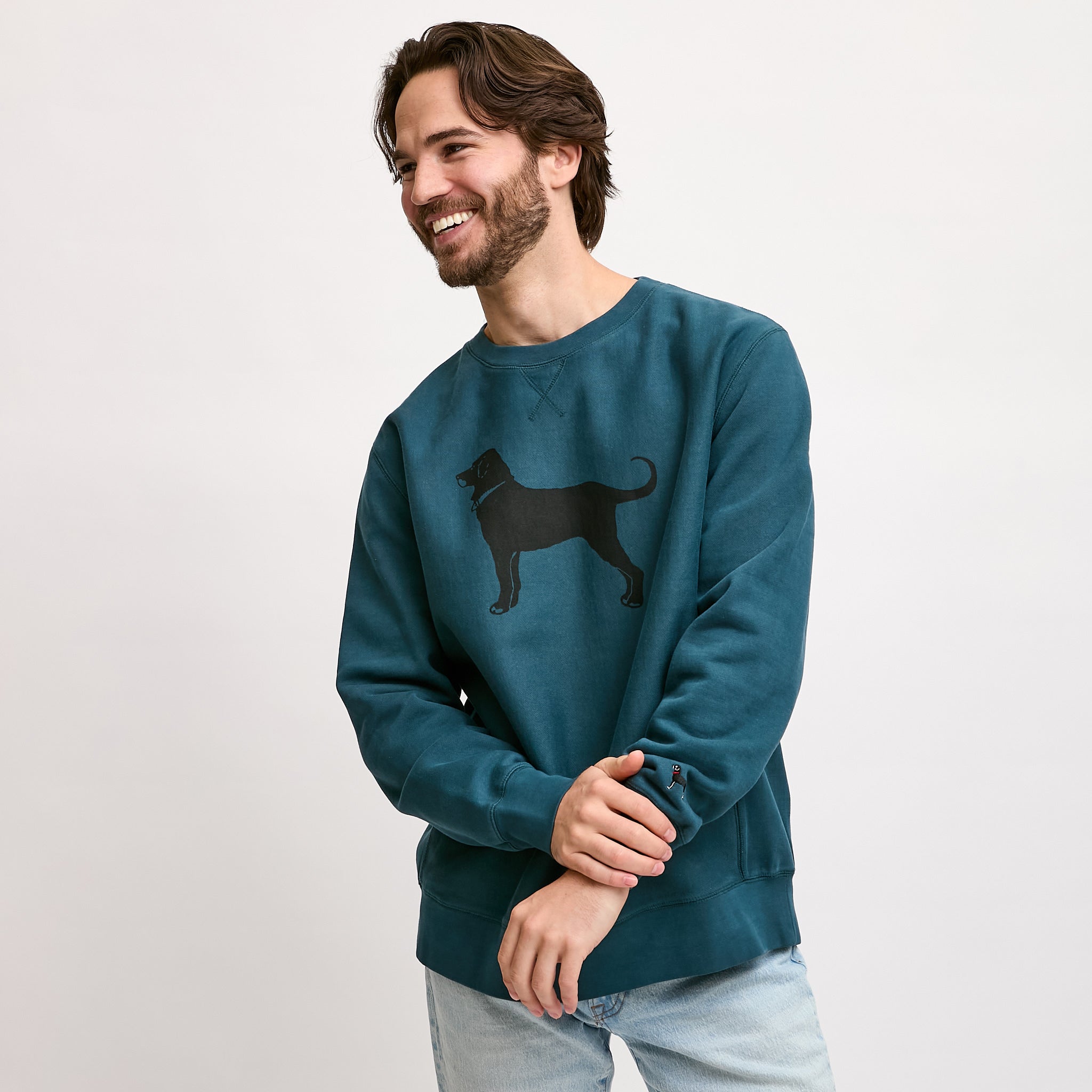 Adult Heavyweight Crewneck Sweatshirt – The Black Dog