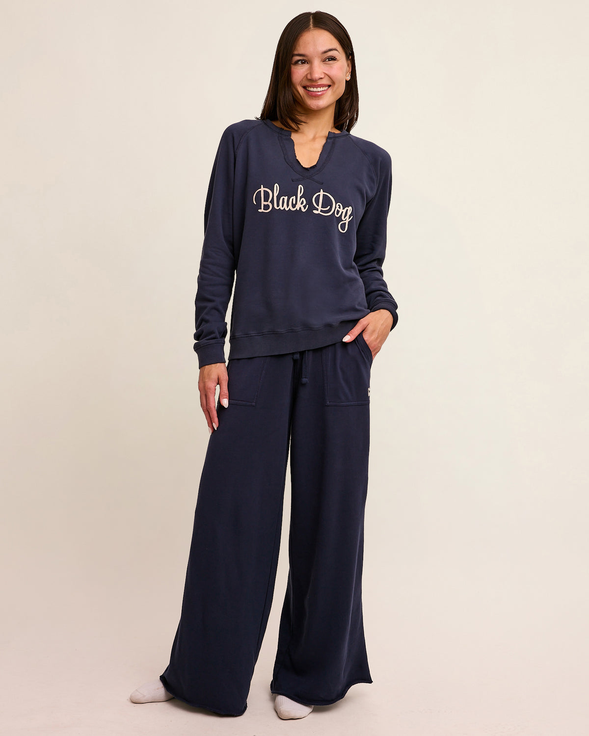 Tidewashed Wide Leg Pant