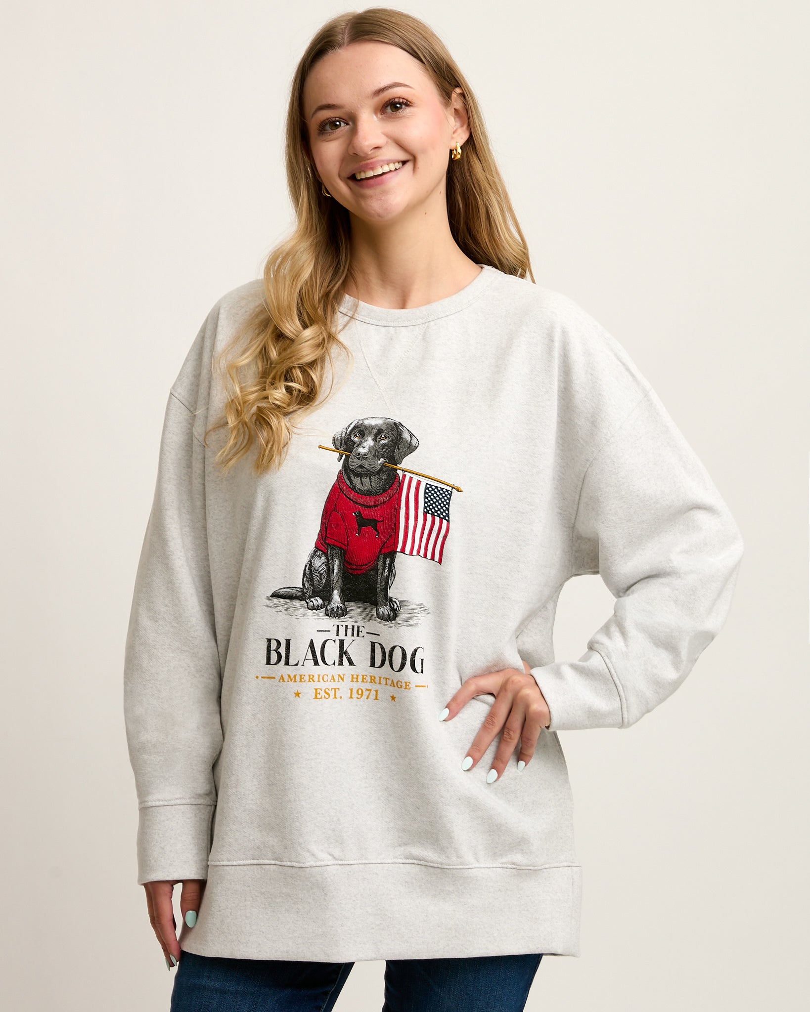 Patriotic Pup Crewneck