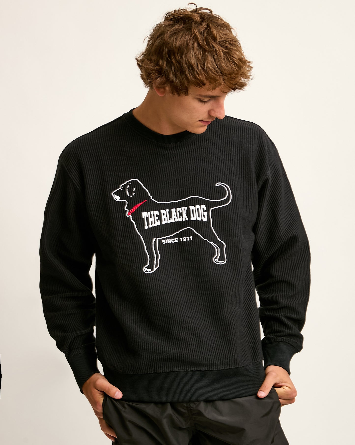 Last Light Corduroy Crewneck