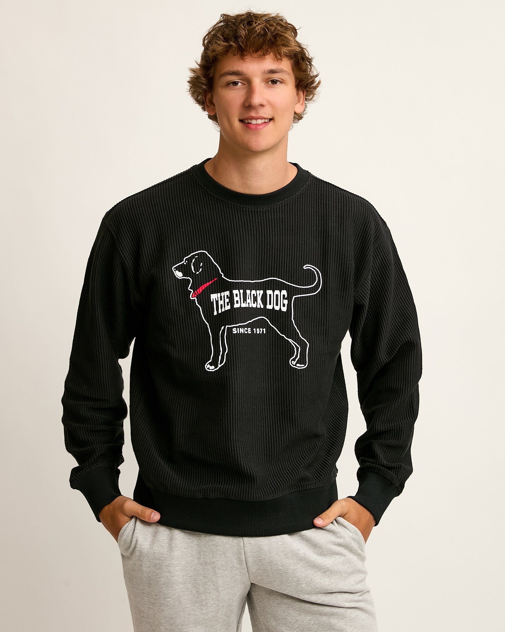 Last Light Corduroy Crewneck
