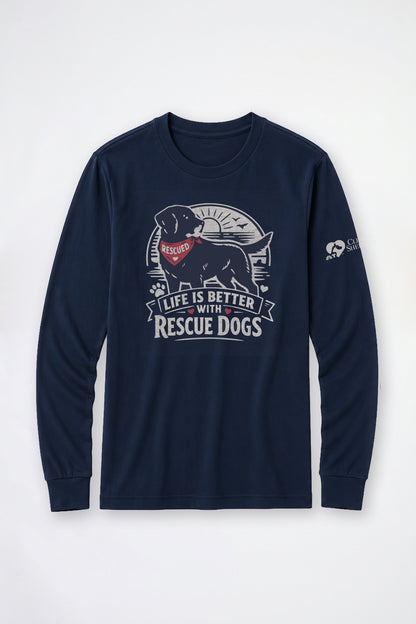 Adult Life is Better LS Tee