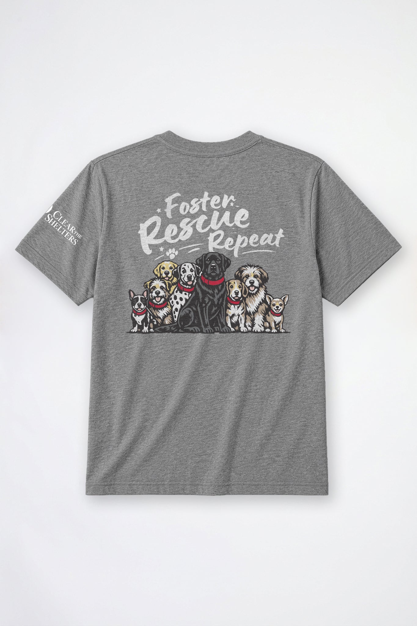 Adult Foster Rescue Repeat SS Tee