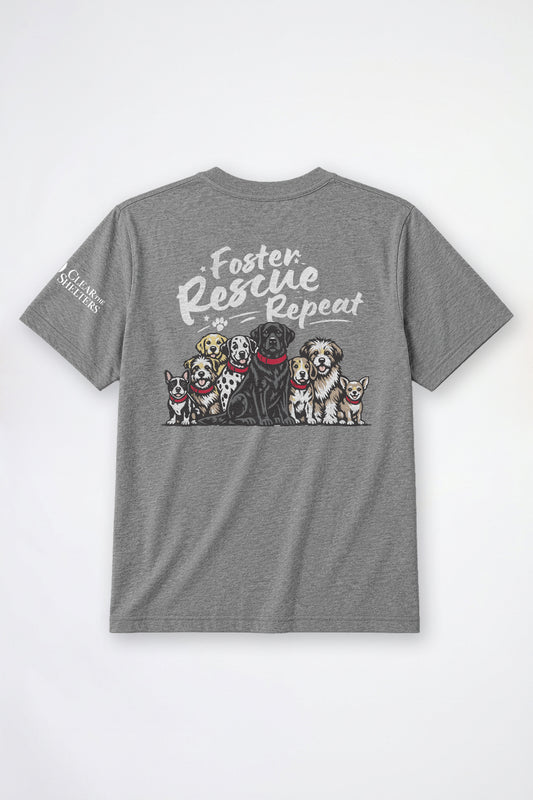 Adult Foster Rescue Repeat SS Tee