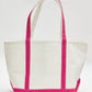 Canvas Black Dog Tote Bag