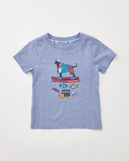 Lil Kids Swim Club Shortsleeve Tee