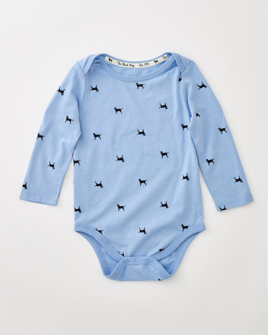 Lil Kids Mini Dog Longsleeve Onesie
