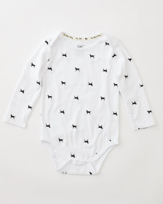 Lil Kids Mini Dog Longsleeve Onesie