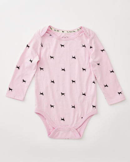 Lil Kids Mini Dog Longsleeve Onesie