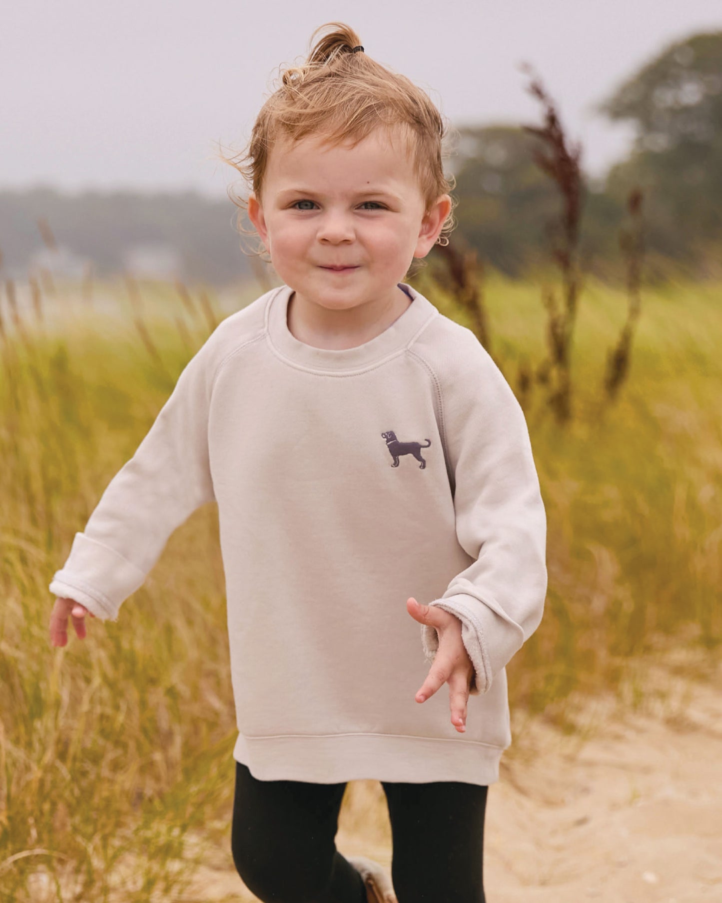 Lil Kids Bluffs Garment Dyed Crew