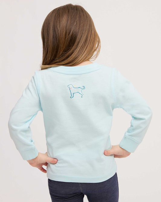 Lil Kids Woodcut Mermaid Classic Longsleeve Tee