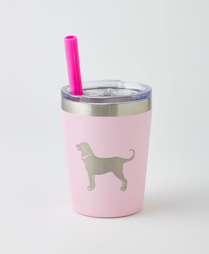 Stainless Steel Kids Tumbler With Straw